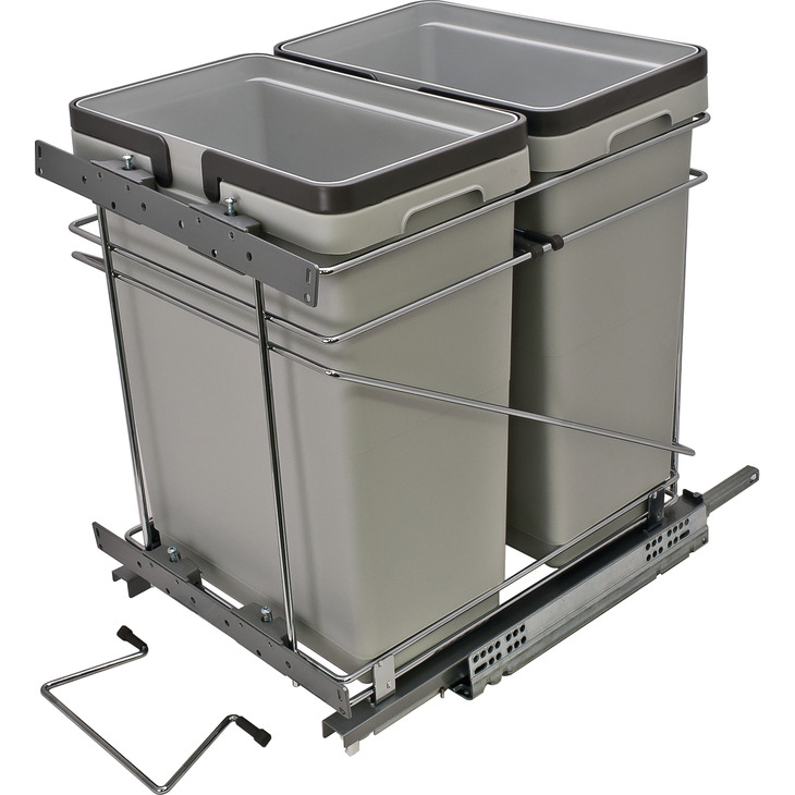 Double Bin Unit 64 Quarts (15 Inch Opening) Double Bin Unit 64 Quarts (15 Inch Opening)